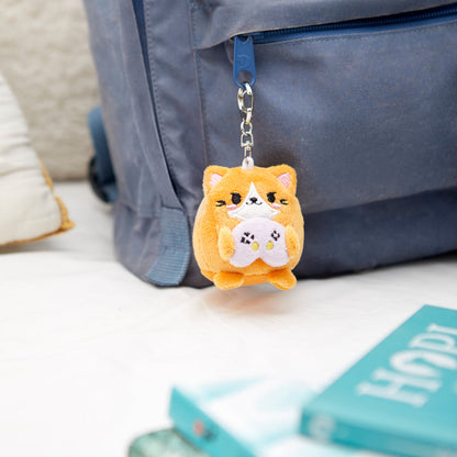 Fluffy Kawaii Gamer Keychain