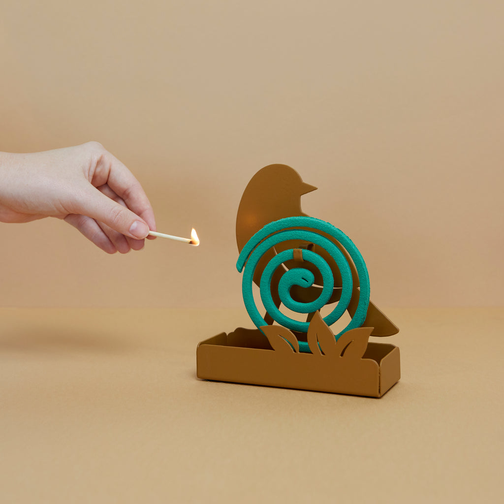 Porte spirale anti-moustiques Oiseau