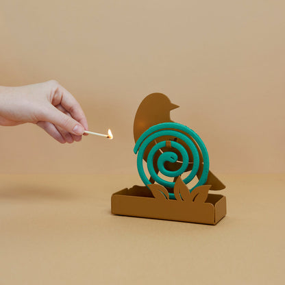 Porte spirale anti-moustiques Oiseau