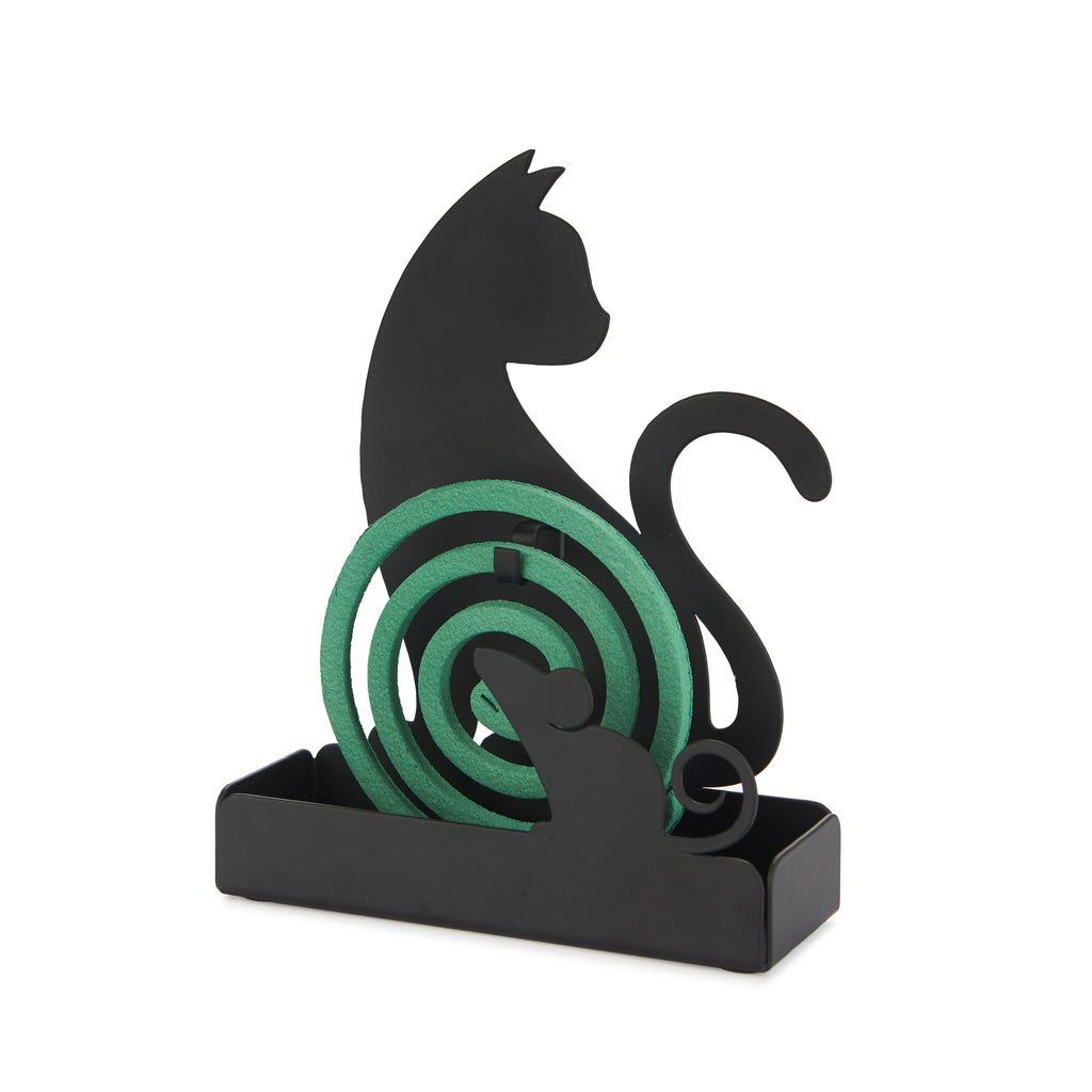 Porte spirale anti-moustiques Chat