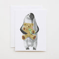 Puck Louy Carte de Pingouin Empereur