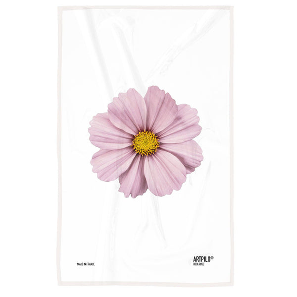 Torchon Rose des rochers