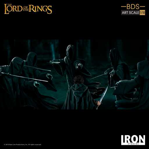 Statue Attacking Nazgul - Lord Of The Rings - Art Scale 1/10 - The Fellowship of the Ring