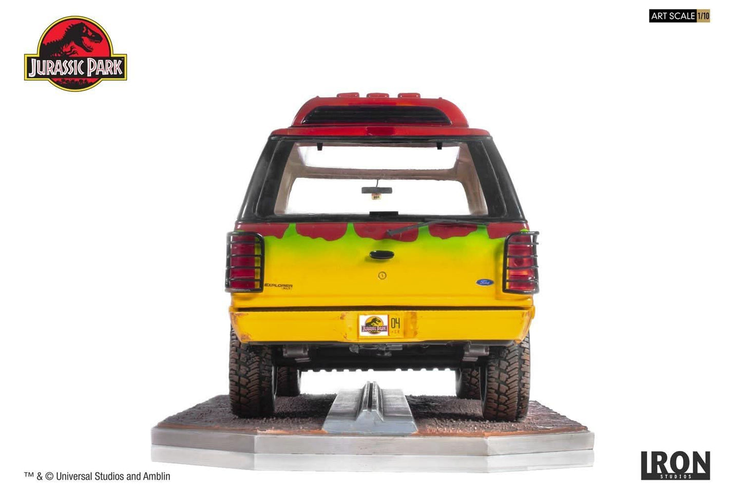 Statue Jungle Explorer 04 - Jurassic Park - Art Scale 1/10