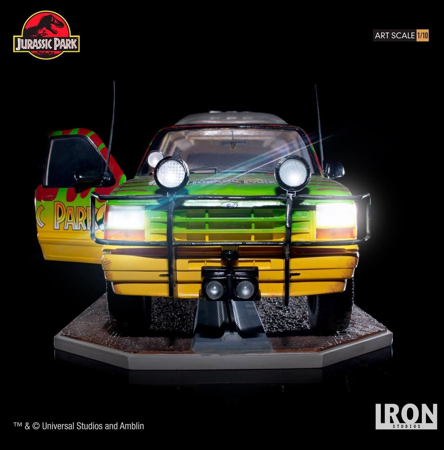 Statue Jungle Explorer 05 - Jurassic Park - Art Scale 1/10
