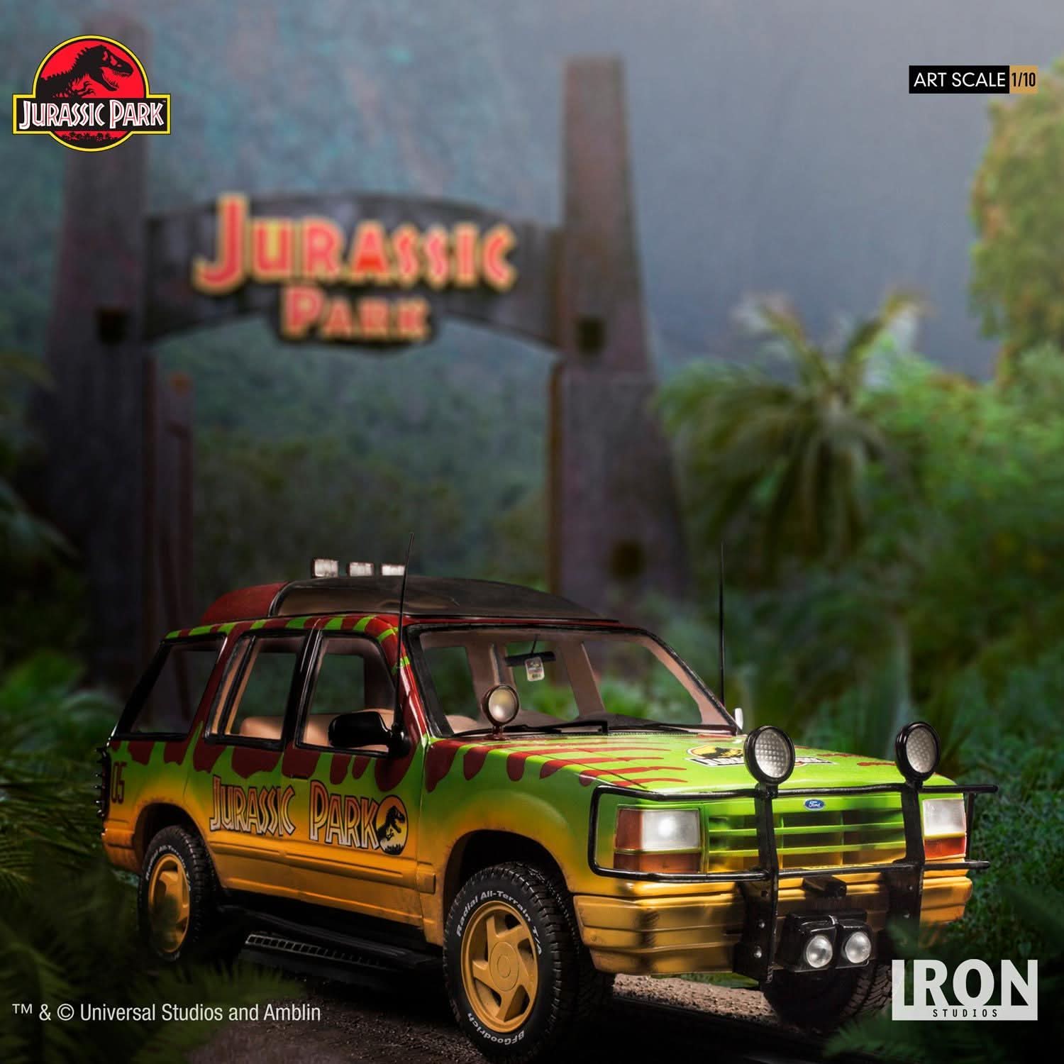 Statue Jungle Explorer 05 - Jurassic Park - Art Scale 1/10