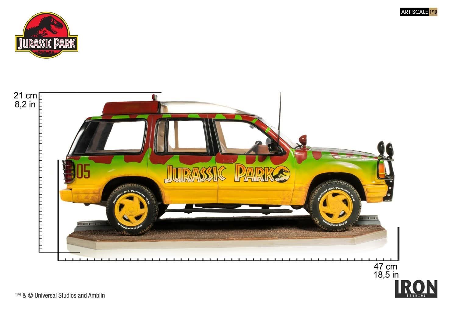 Statue Jungle Explorer 05 - Jurassic Park - Art Scale 1/10