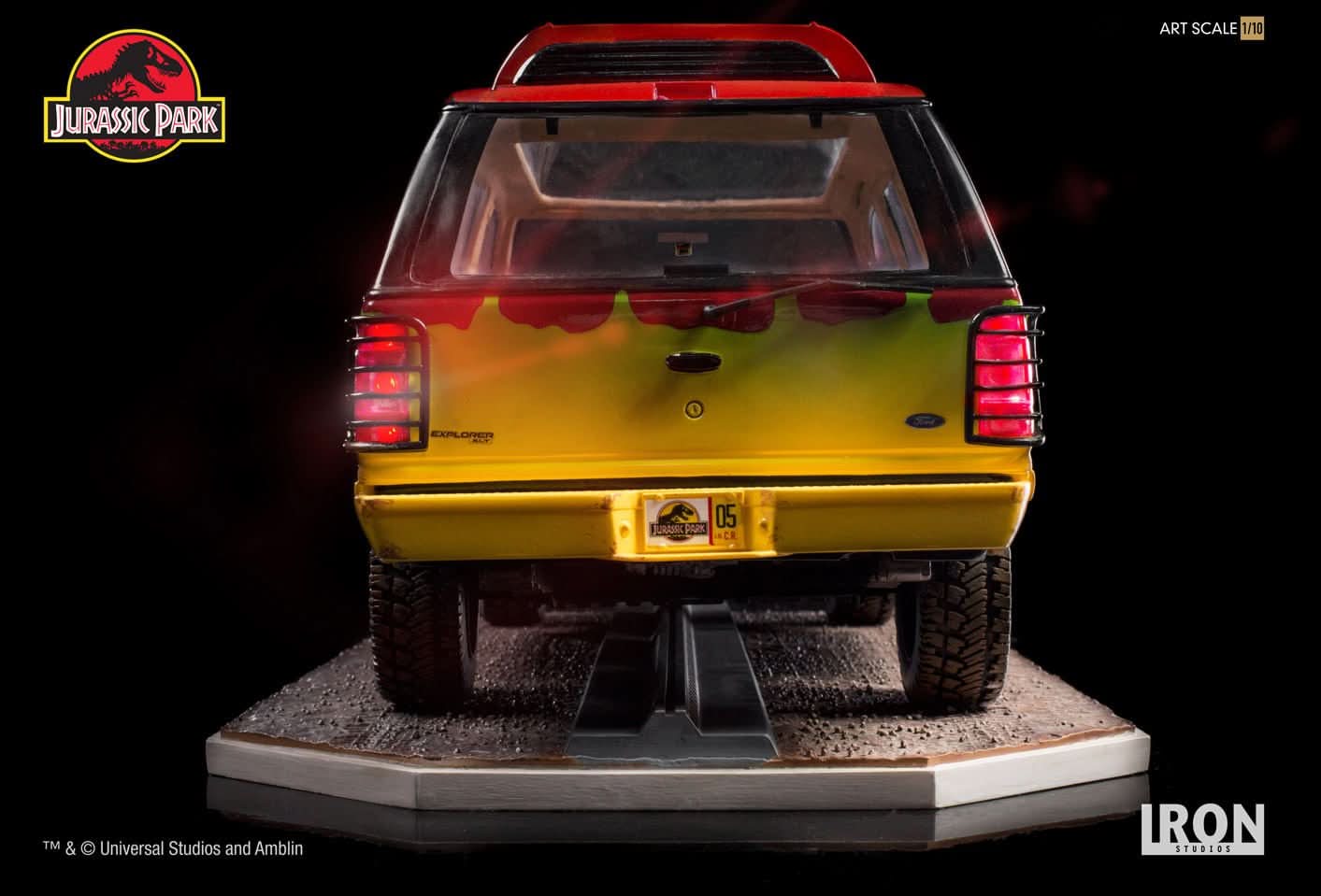 Statue Jungle Explorer 05 - Jurassic Park - Art Scale 1/10