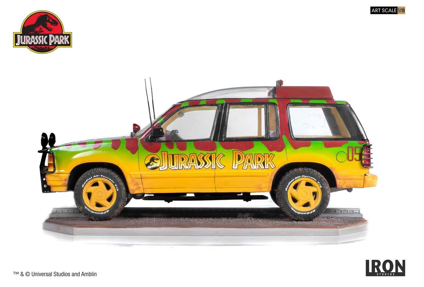 Statue Jungle Explorer 05 - Jurassic Park - Art Scale 1/10