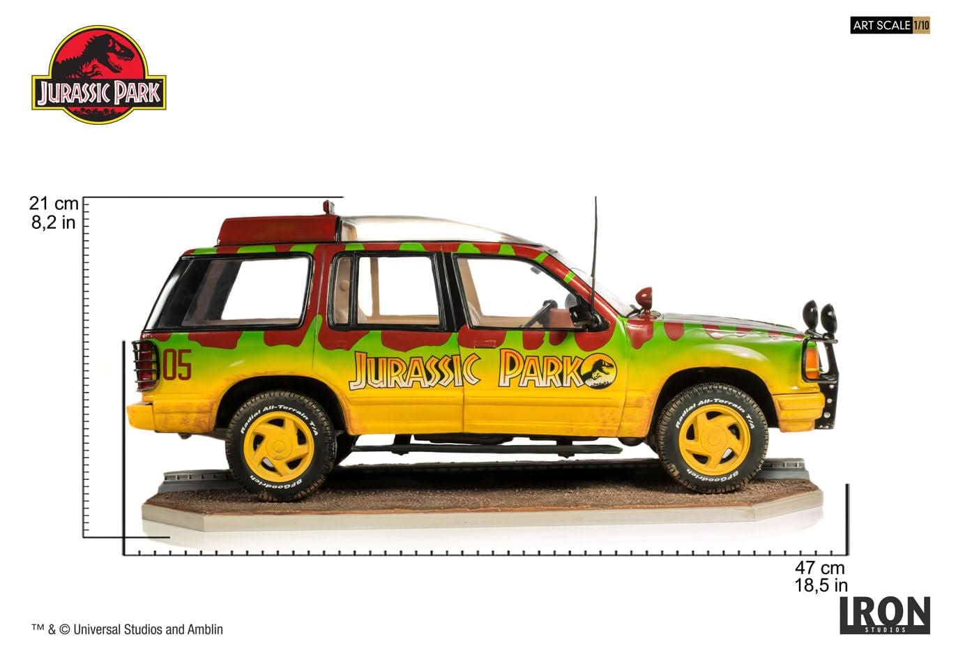 Statue Jungle Explorer 05 - Jurassic Park - Art Scale 1/10