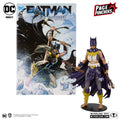 Figura de Batgirl con cómic de Batman: Fighting The Frozen (Page Punchers)