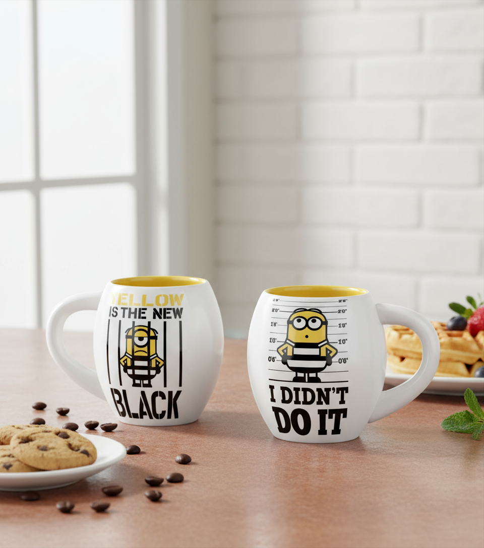 Taza ovalada de Mi Villano Favorito 3 - Minions en prisión