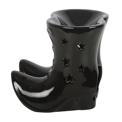 Brûleur à Huile Bottes de Sorcière Noires – The Coven Club