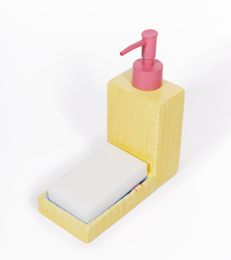 Pool soap dispenser