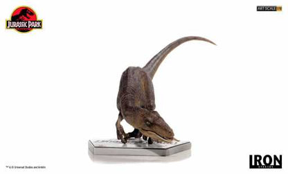 Statue Crouching Velociraptor - Jurassic Park - Art Scale 1/10
