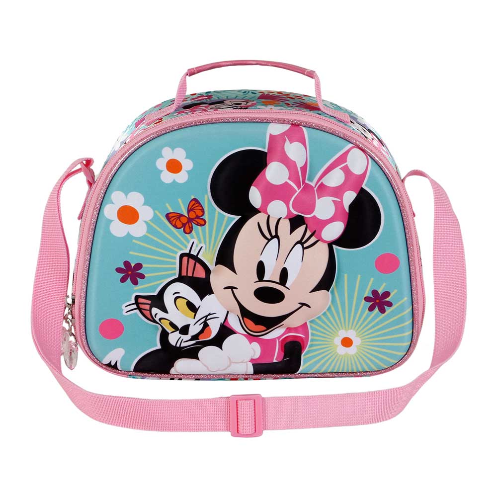 Lancheira 3D da Minnie Mouse e do Fígaro da Disney