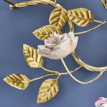 Applique Parrot, arancione/rosa