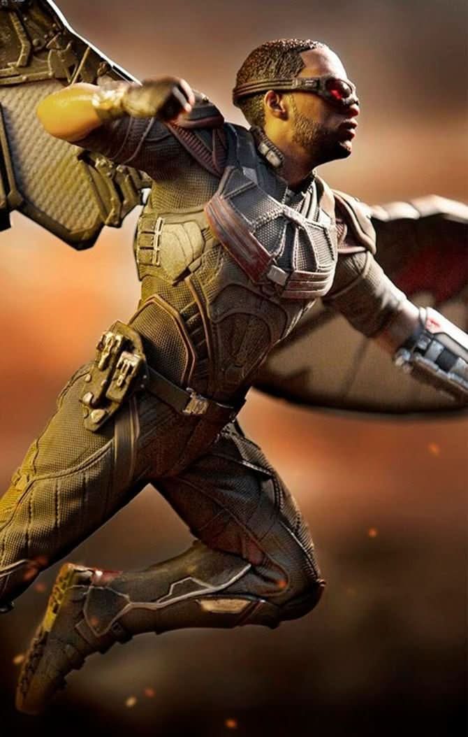 Statue Falcon - Avengers: Endgame - BDS Art Scale 1/10 - Marvel Comics