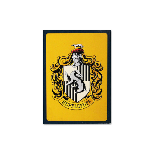 Imán metálico de Harry Potter - Hufflepuff
