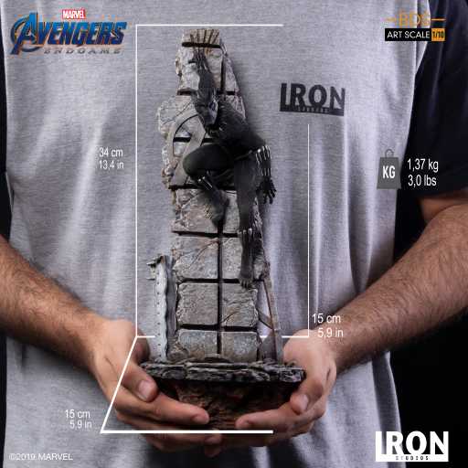 Statue Black Panther - Avengers: End Game - BDS Art Scale 1/10
