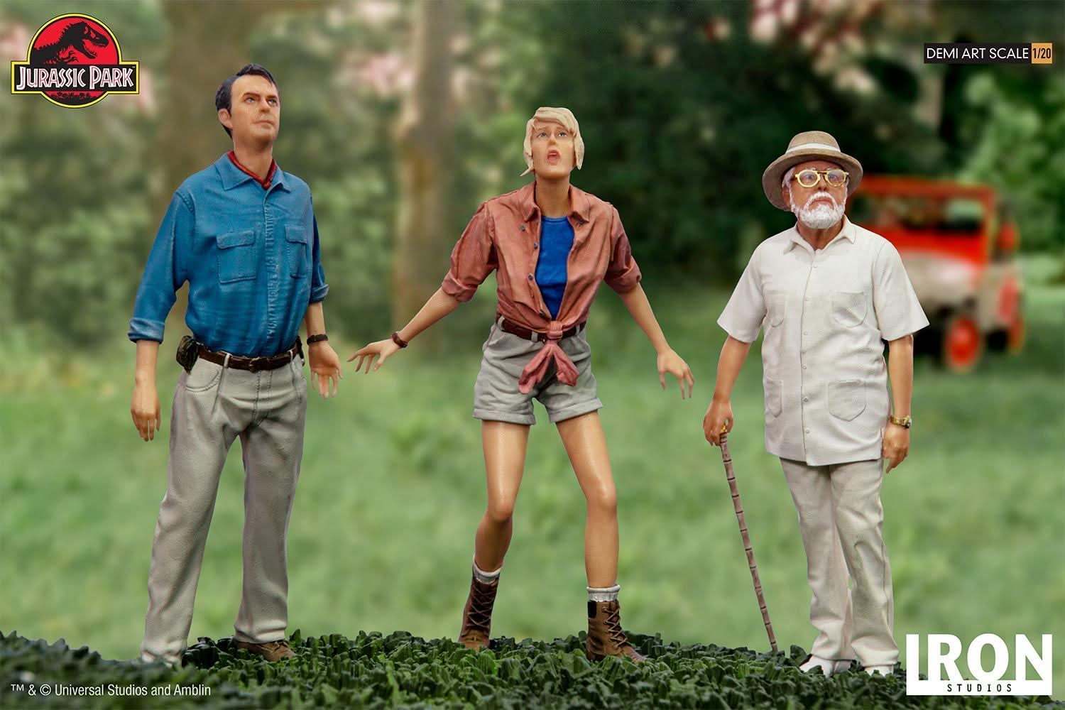 Statue Welcome To Jurassic Park - Jurassic Park - Demi Scale 1/20
