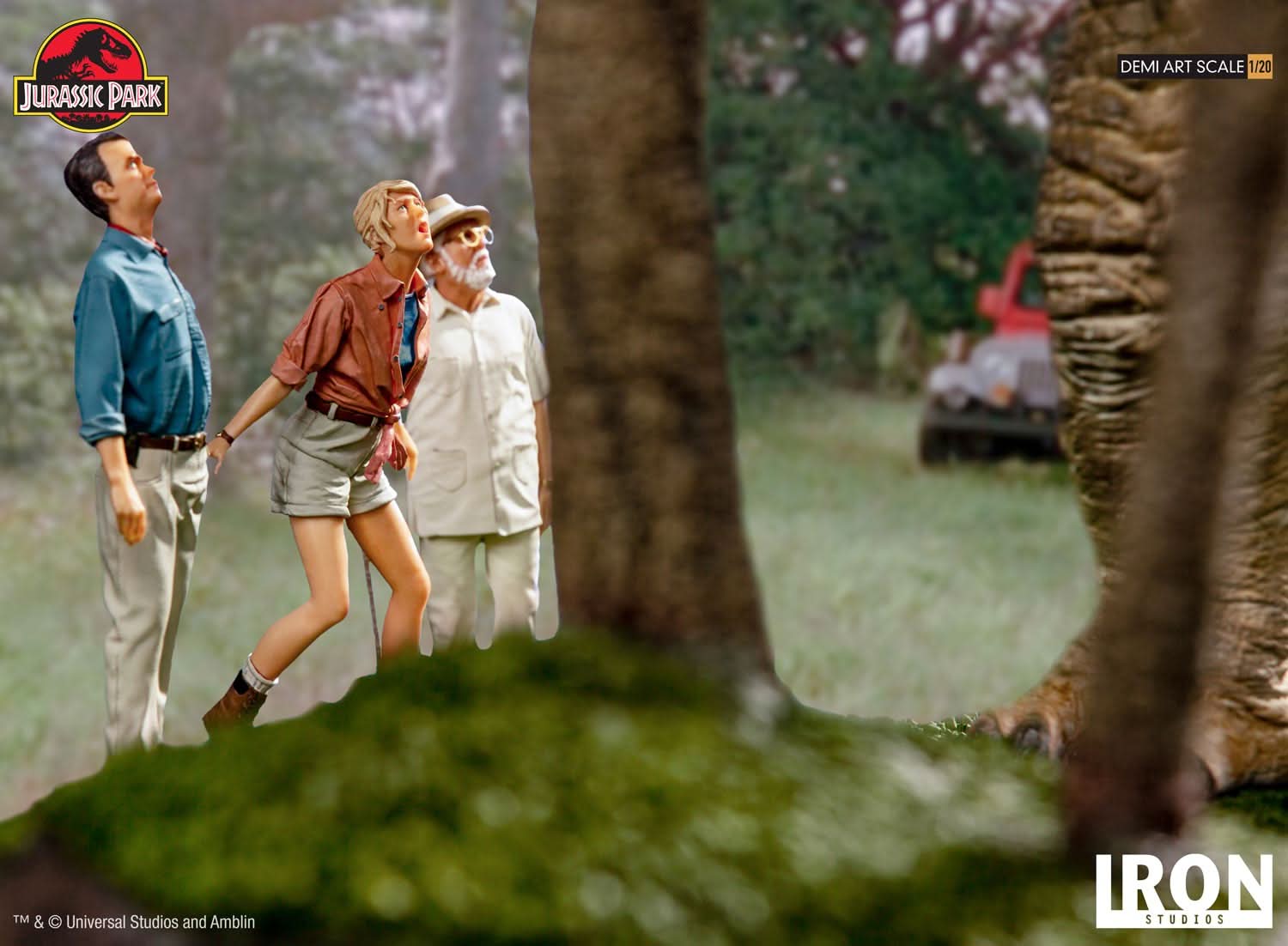 Statue Welcome To Jurassic Park - Jurassic Park - Demi Scale 1/20