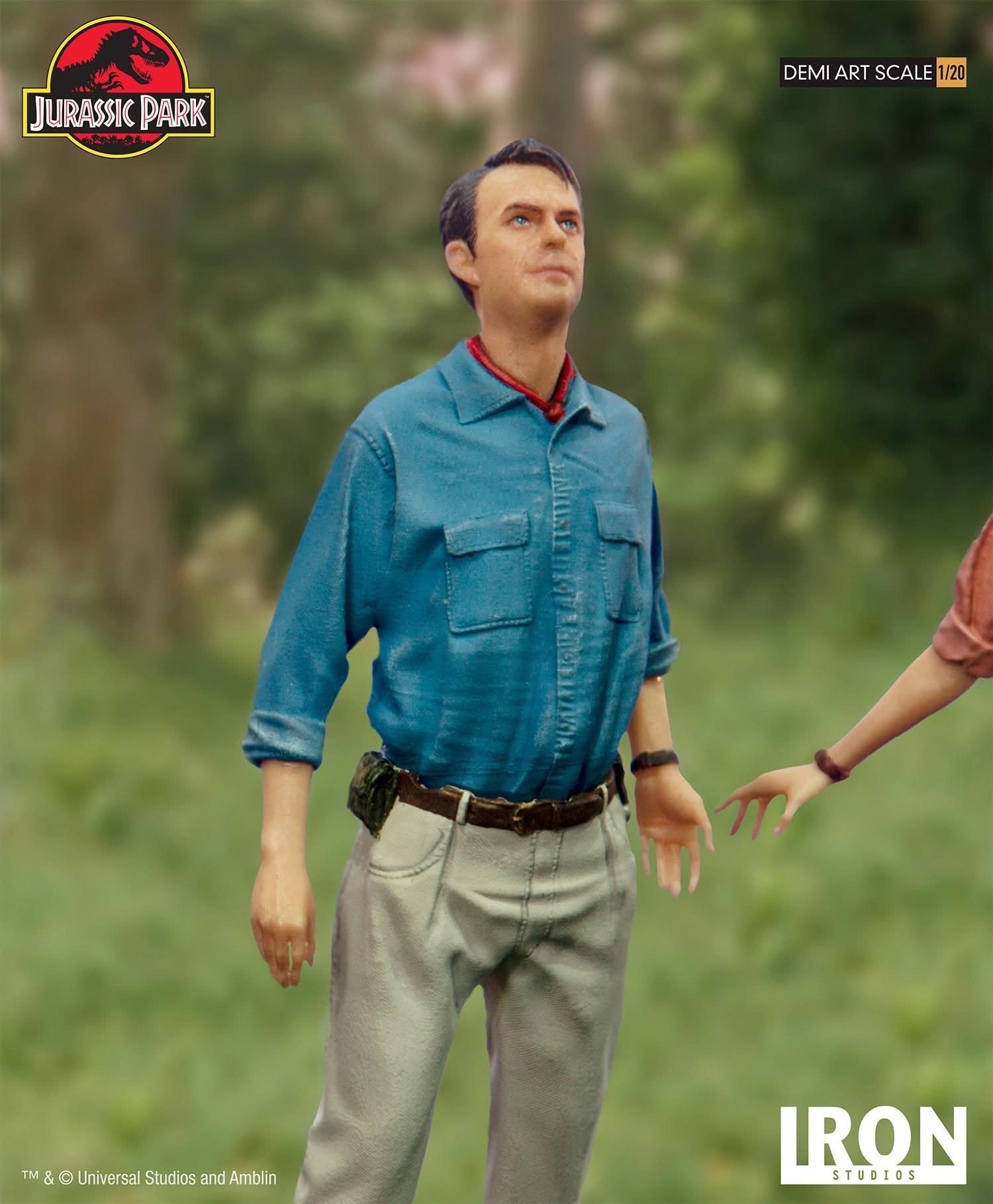 Statue Welcome To Jurassic Park - Jurassic Park - Demi Scale 1/20