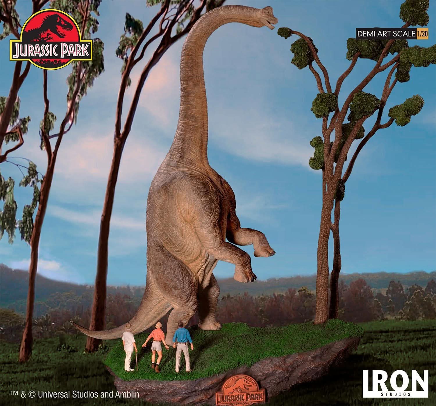 Statue Welcome To Jurassic Park - Jurassic Park - Demi Scale 1/20