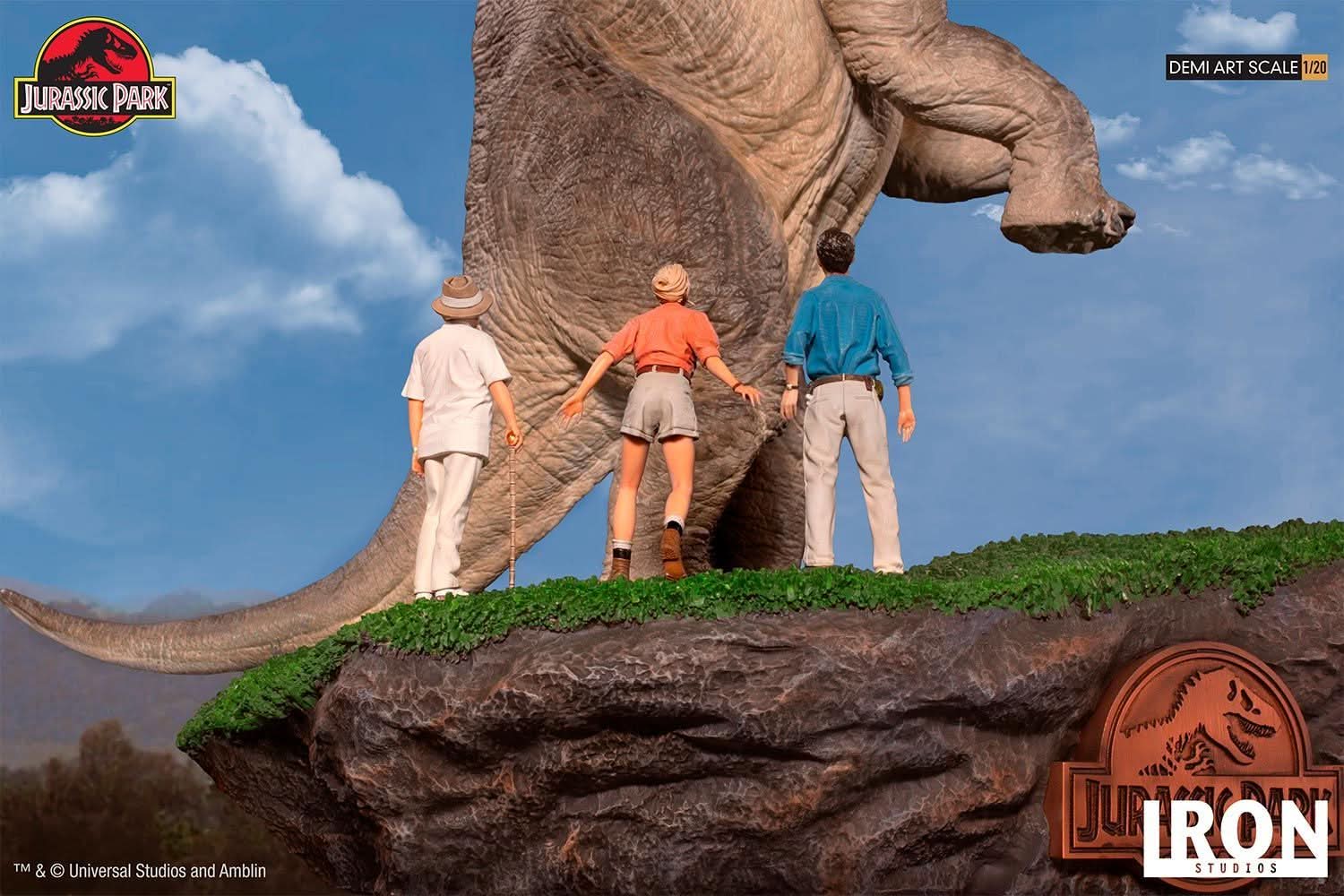 Statue Welcome To Jurassic Park - Jurassic Park - Demi Scale 1/20