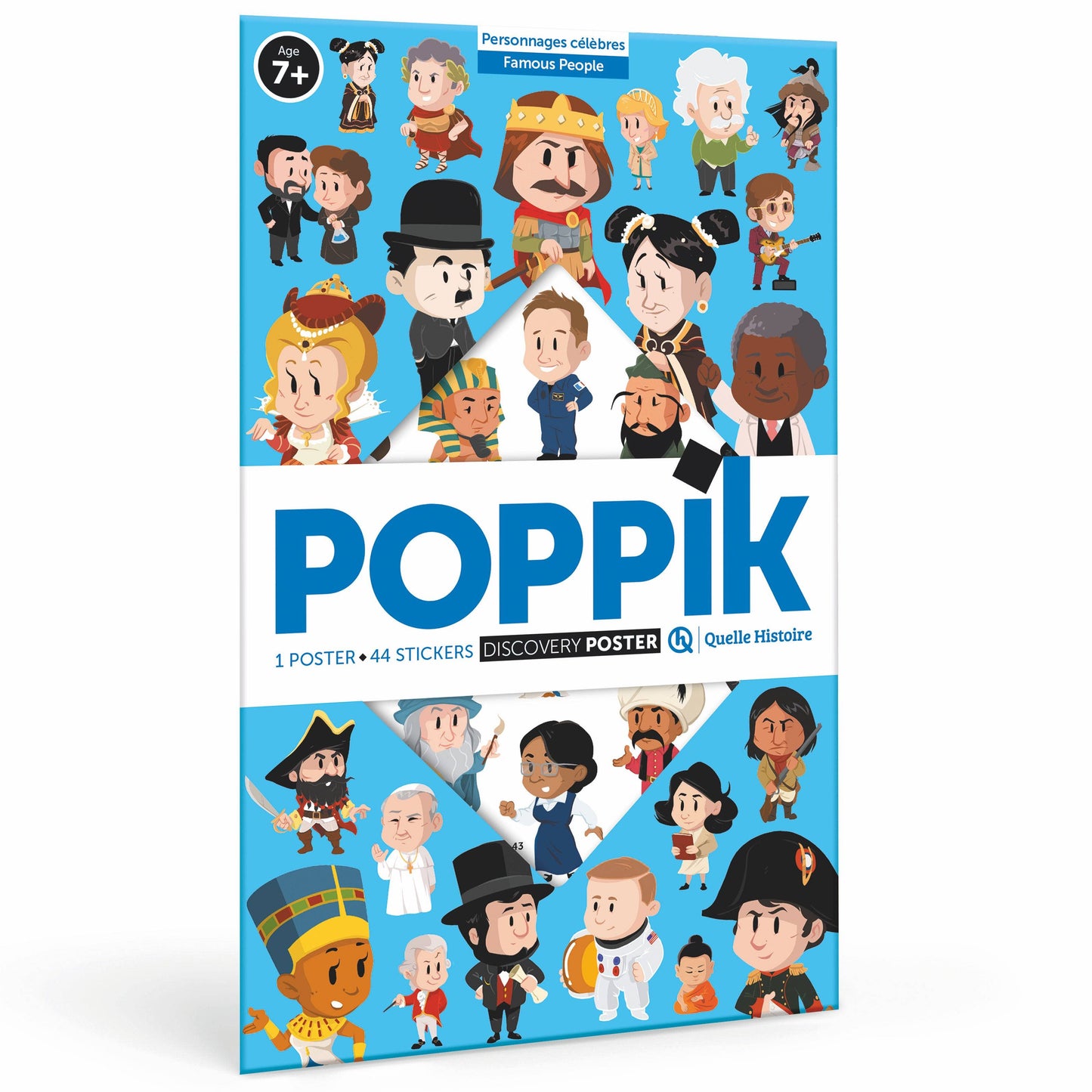 Poppik et quelle histoire - les personnages célèbres