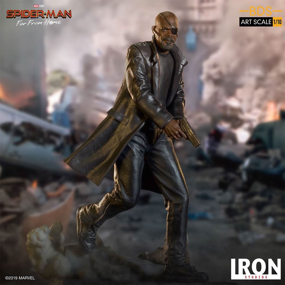 Statue Nick Fury - Spider-Man: Far From Home - Art Scale 1/10 - Marvel Comics