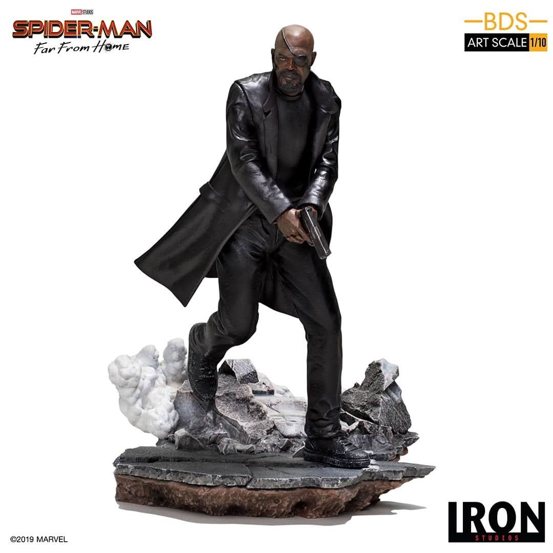 Statue Nick Fury - Spider-Man: Far From Home - Art Scale 1/10 - Marvel Comics