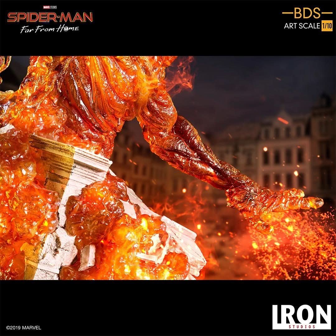 Statue Molten-Man - Spider-Man: Far From Home - Art Scale 1/10 - Marvel Comics