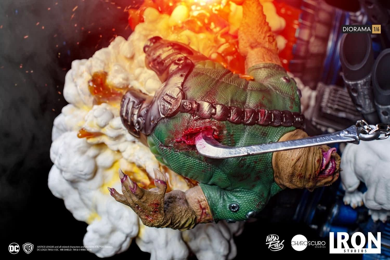 Statue Lobo 1/6 Diorama - By Ivan Reis - DC Comics