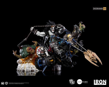 Statue Lobo 1/6 Diorama - By Ivan Reis - DC Comics