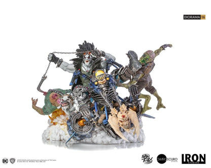 Statue Lobo 1/6 Diorama - By Ivan Reis - DC Comics