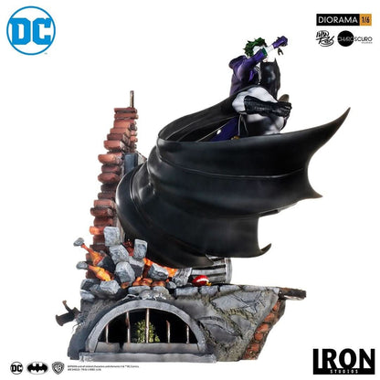 Statue Batman Vs Joker - Dc Comics By Ivan Reis - Battle Diorama 1/6