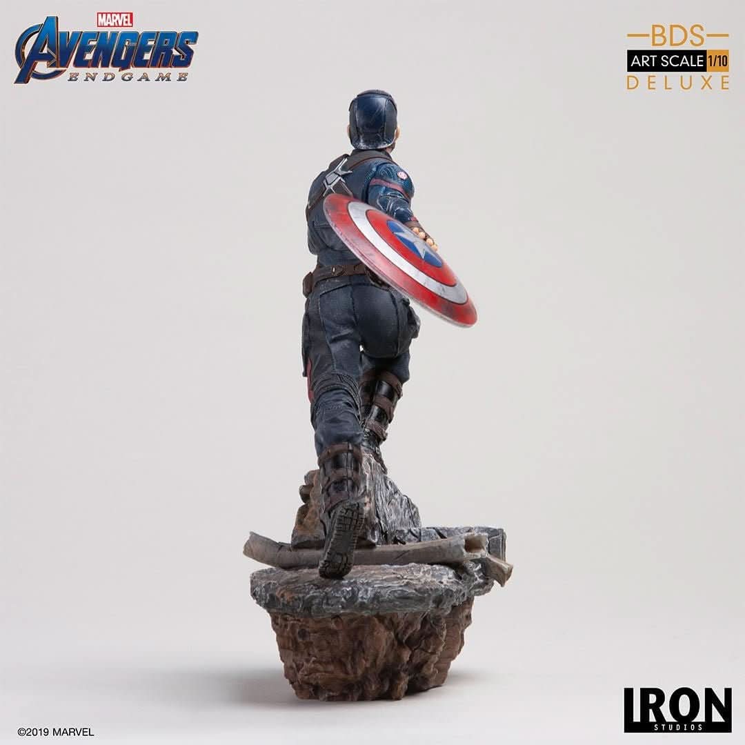 Statue Captain America Deluxe - Avengers: End Game - Art Scale 1/10 - Marvel Comics