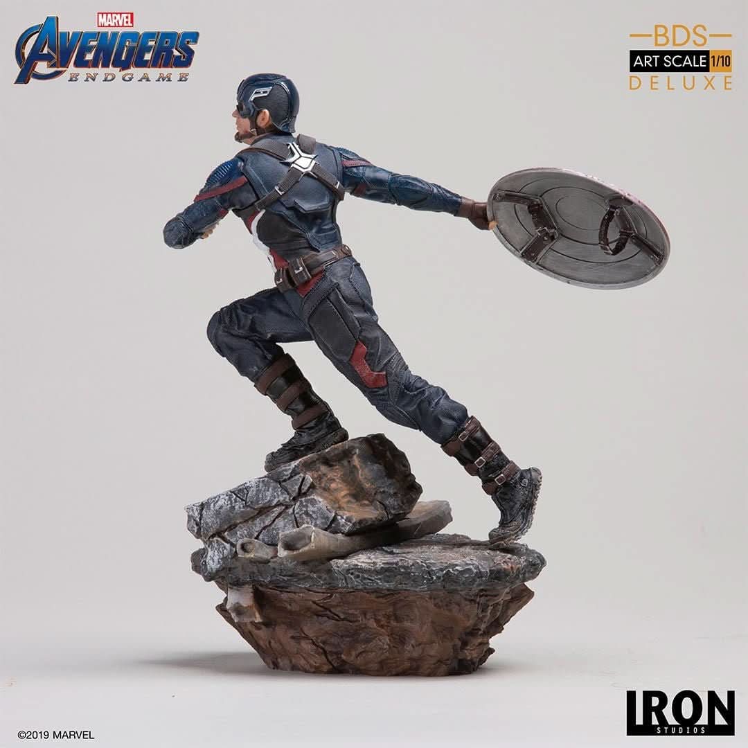 Statue Captain America Deluxe - Avengers: End Game - Art Scale 1/10 - Marvel Comics