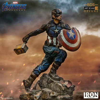Statue Captain America Deluxe - Avengers: End Game - Art Scale 1/10 - Marvel Comics