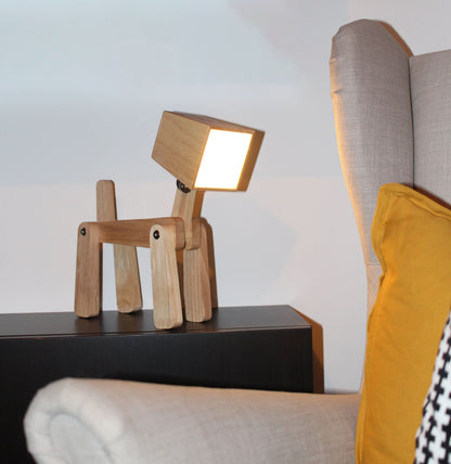 Lampe de table Chien Charlie – LED tactile et dimmable Winkee – vue 4