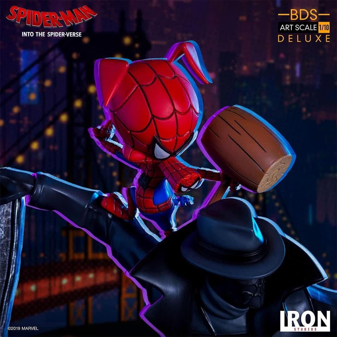 Statue Spider Noir and Spider Ham - Spiderman: Into The Spiderverse - Art Scale 1/10 - Spider-Man