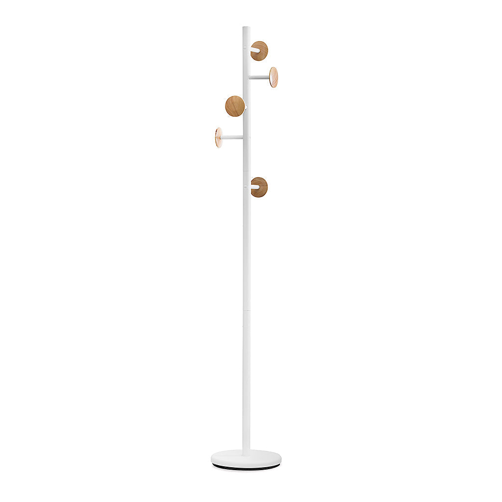 Shiitake Coat Rack – Wood & Steel