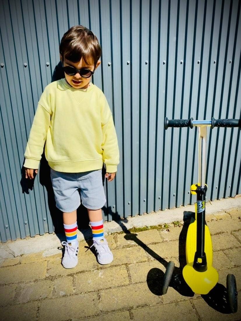 Calzini per bambini nei colori primari