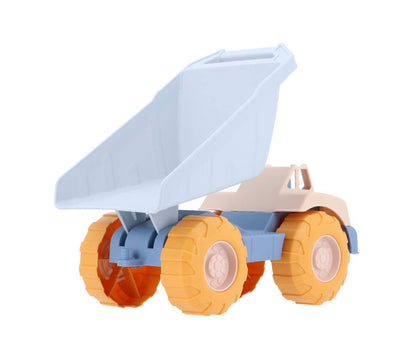 Camion-benne bleu