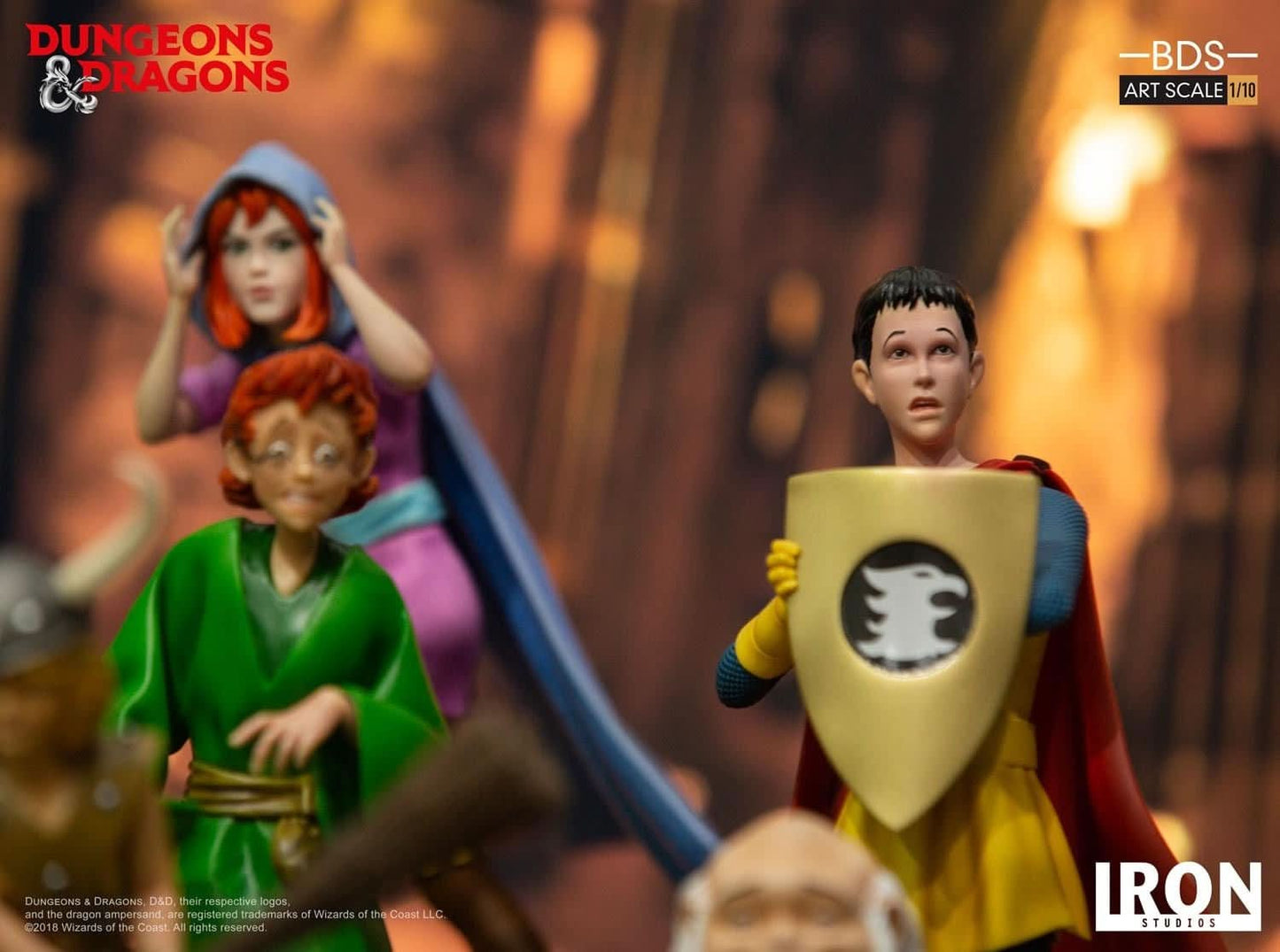 Statue Eric The Cavalier - Dungeons & Dragons - Art Scale 1/10