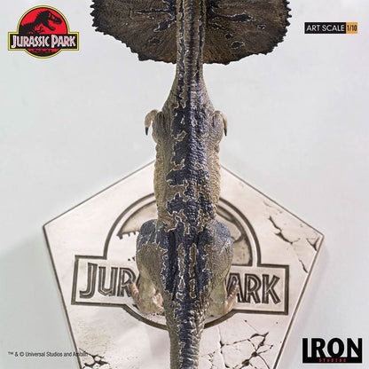 Statue Dilophosaurus - Jurassic Park - Art Scale 1/10