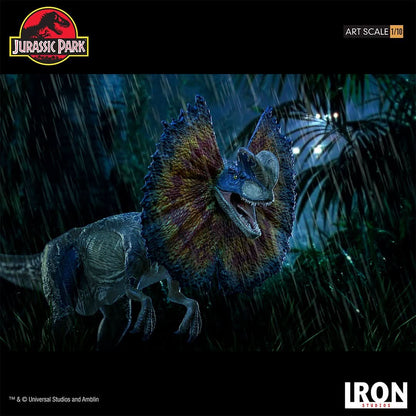 Statue Dilophosaurus - Jurassic Park - Art Scale 1/10
