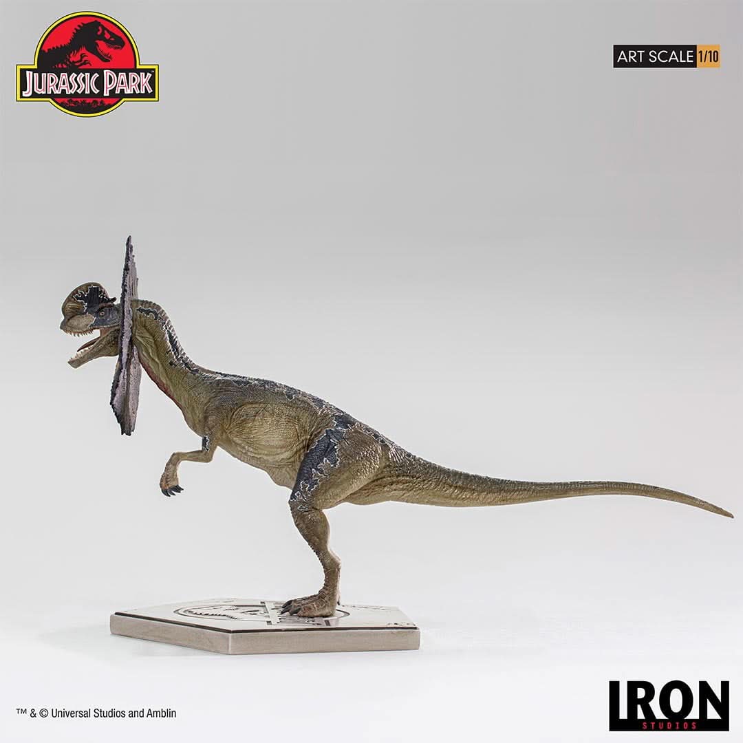 Statue Dilophosaurus - Jurassic Park - Art Scale 1/10