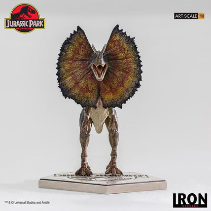 Statue Dilophosaurus - Jurassic Park - Art Scale 1/10